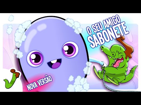 Canção do Sabonete - NOVO CLIPE ANIMADO - Jacarelvis e Amigos