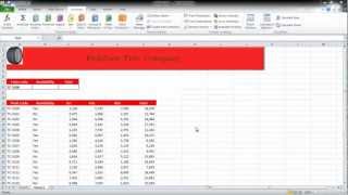 How to Create lookup tables in Excel