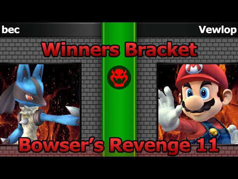 BR11 PM - Vewlop (Mario/Lucas) vs bec (Lucario) - Winners Bracket