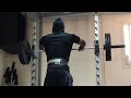 Heavy Stand Shoulder Presses— 225LBS | Thats How You Get Big Shoulders
