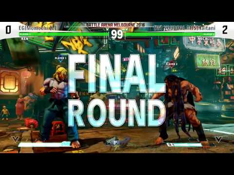 Street Fighter V - GRAND FINAL - BAM8 2016 - EG|Momochi vs YOUDEAL MKS|Haitani