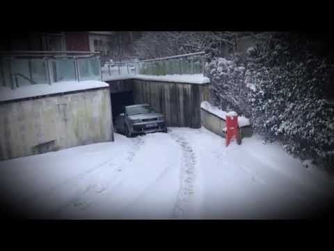 Audi A6 All Road 2.5 Quattro 4x4 destroying snow in Ireland