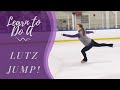 Learn To Do A Lutz Jump - In Figure Skates!