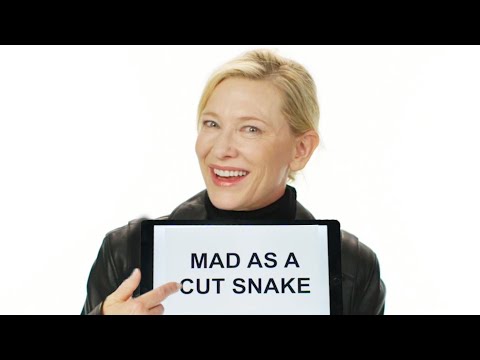 Cate Blanchett Teaches You Australian Slang | Vanity Fair
