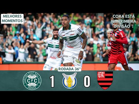 CORITIBA 0 X 0 FLAMENGO | MELHORES MOMENTOS | BRASILEIRÃO 2022 SÉRIE A |