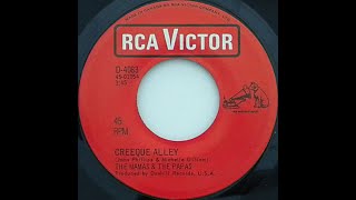 The Mamas &amp; The Papas – Creeque Alley/B  Did You Ever Want To Cry - RCA Victor – D-4083 US 1967