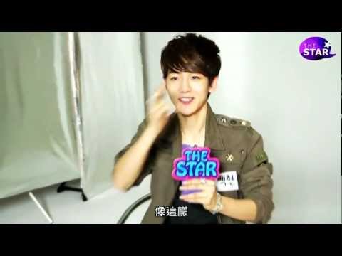 [GOBAEK中字] 120511 EXO-K - THE STAR interview (BaekHyun Part) 伯賢部分