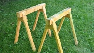 Building sawhorses