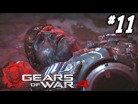 Gears of War 4 Campaign Walkthrough Part 11 - ELAVATOR TO HELL + ORIGINS! (Act 3 Chapters 5 & 6)