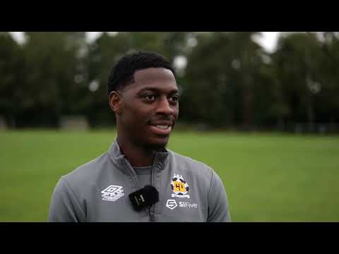 KAIKAI'S BACK! ⚡ Sullay Kaikai on signing with the U's.