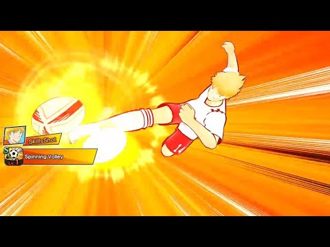 Spinning Volley (Brian Kluivoort) - Captain Tsubasa Dream Team Skill