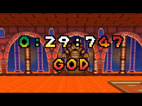 [MKDS] GBA Bowser Castle 2 - Flap Italian Record - 0:29:747