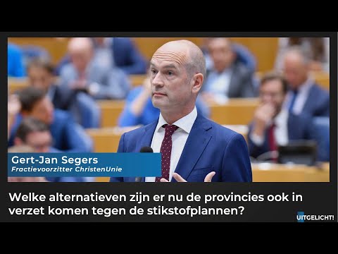 Uitgelicht! 17 juni 2022 - Gert-Jan Segers (CU) begrijpt frustratie van boeren rondom stikstofbeleid