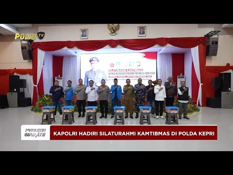 PRESISI UPDATE: KAPOLRI SERUKAN SEMANGAT PERSATUAN DI POLDA KEPRI 14/04/2025 (20.30)