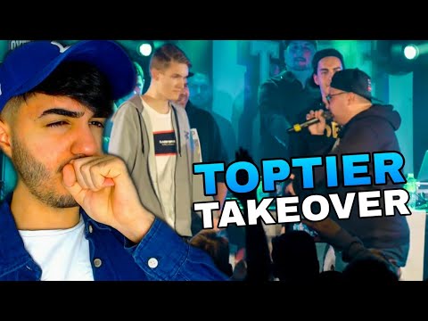 STARKES BATTLE 🤣 LBB vs. Muro - Takeover Freestyle Contest - TopTier Takeover - Reaction