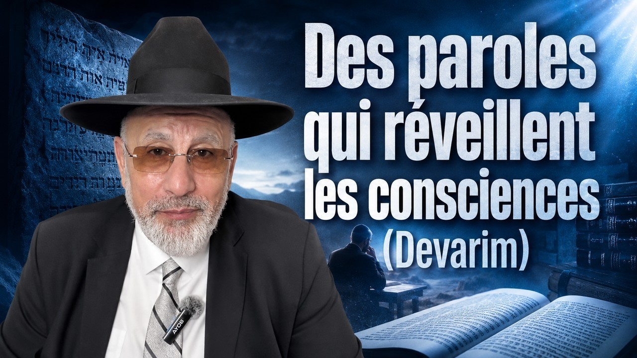 Des paroles qui réveillent les consciences (Devarim)