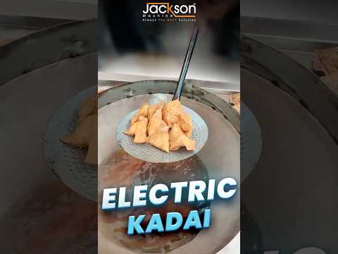 Electric kadai with stand