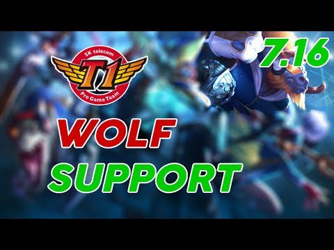 SKT T1 WoIf Alista Support Patch 7.16