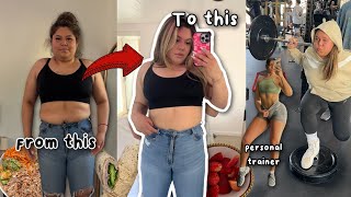 I hired a PERSONAL TRAINER for 5 weeks *raw transformation* | Edith