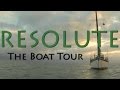 A boat tour of our Cascade 36 Sailboat - Resolute Sets Sail