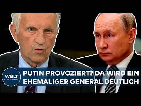 UKRAINE-KRIEG: Provokation? "Putin hat von sich aus eskaliert!" Ex-General Wittmann I WELT Interview