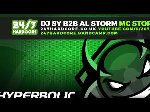 DJ Sy B2B Al Storm with MC Storm - Live & Hyperbolic