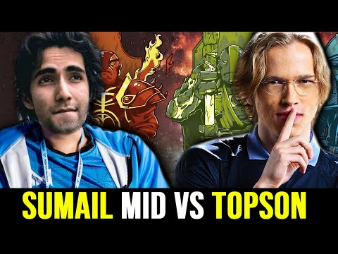 SUMAIL mid vs TOPSON - Ember Spirit vs Earth Spirit