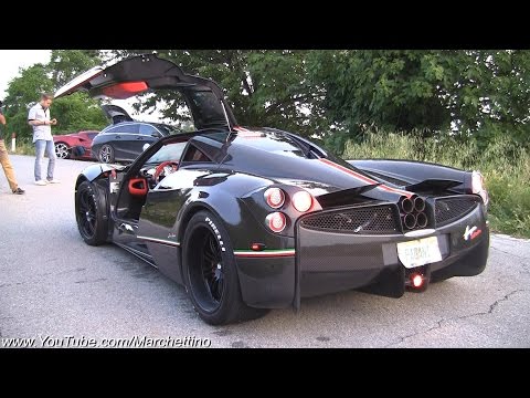 Pagani Huayra w/ Straight Pipes Exhaust - Loudest Huayra Ever