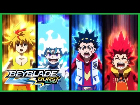 BEYBLADE BURST Surge Episode 14 Dub - Free & Lui vs Valt & Hyuga