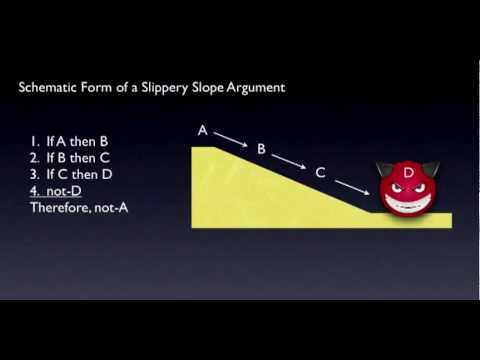 Fallacies: Slippery Slope