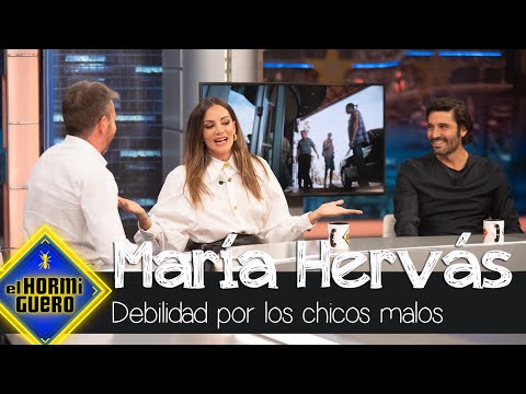 María Hervás explica a Pablo Motos por qué gustan los chicos malos - El Hormiguero