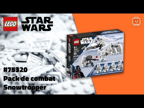 Vidéo LEGO Star Wars 75320 : Pack de combat Snowtrooper