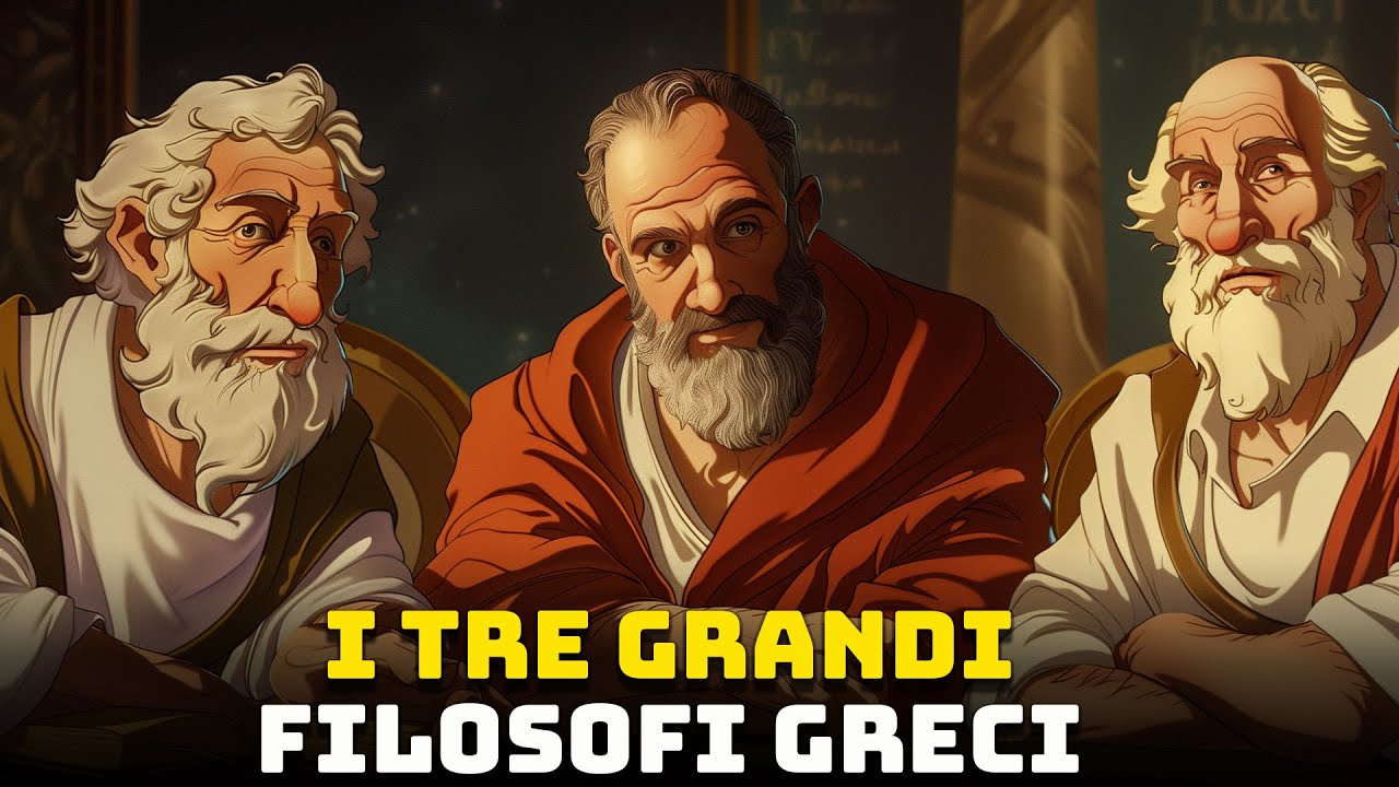 I 3 Grandi Filosofi Greci - Socrate - Platone - Aristotele - I Grandi Pensatori