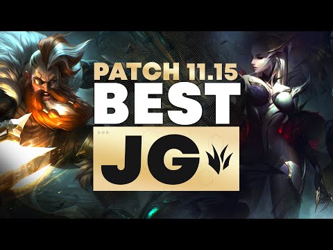 The BEST Junglers For All Ranks! | Patch 11.15 | Tier List League of Legends Season 11