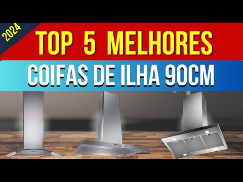 ✅Top 5 Melhores Coifas de ilha 90cm 2024