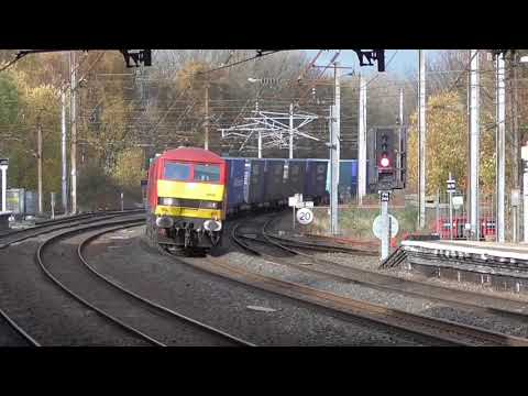 Class 90's On The Containers, Sat. 10th November 2018
