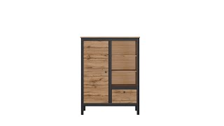 шкаф loft reg1d1s /90 Loft