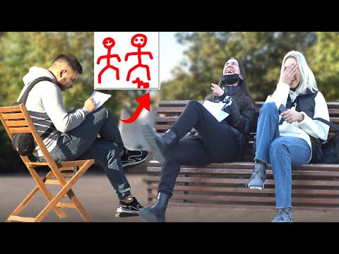 ????ARTIST WITHOUT TALENT Paint stranger people✍️ - ????AWESOME REACTIONS????