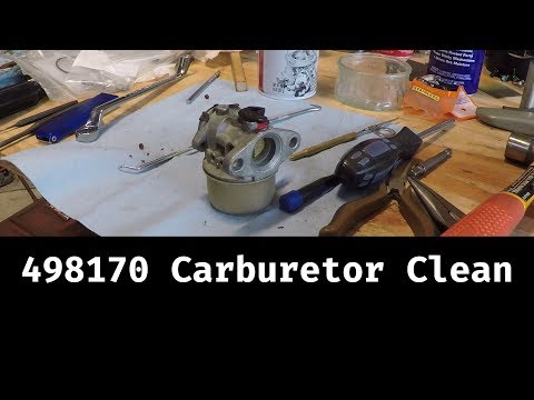 Briggs and Stratton 498170 Carb Clean Detailed