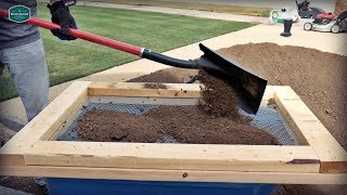 DIY Soil Sifter // GREAT for Lawn Leveling