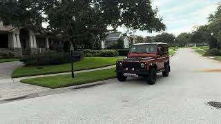 1997 Land Rover Defender 90 Drive By Part 2