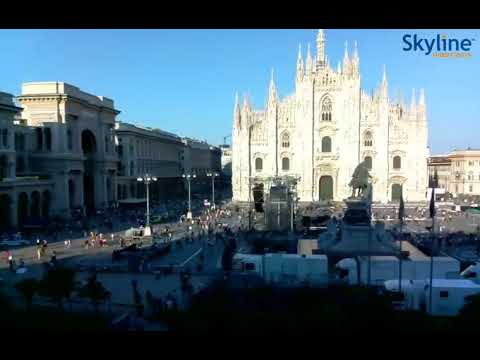 2018-06-14 Live Cam Milan Cathedral ( time-lapse )