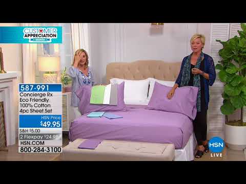 HSN | Concierge Collection Bedding 04.18.2018 - 04 PM