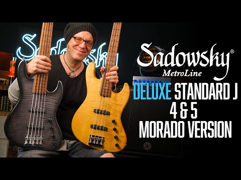 Sadowsky MetroLine Deluxe Standard J5 2024 - Black Burst Transparent Satin image 6