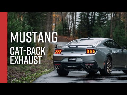 MBRP 2024+ Ford Mustang GT Armor Lite Catback Exhaust  - Sound clip
