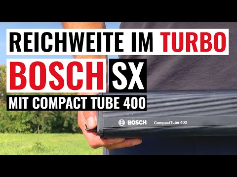 400Wh AKKU Reichweite im TURBO des BOSCH SX Motor