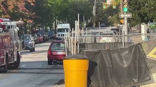 Manchester NH Engine 11 (using Engine 13) responding to a medical call 9/23/2025