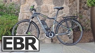 preview picture of video 'Haibike XDURO Trekking RX Video Review - Touring Electric Bike with Fenders, Rack, 27 Gears'