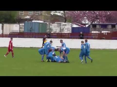 Macauley Parkinson scores Frickley Athletic Survival goal in the NPL 32"