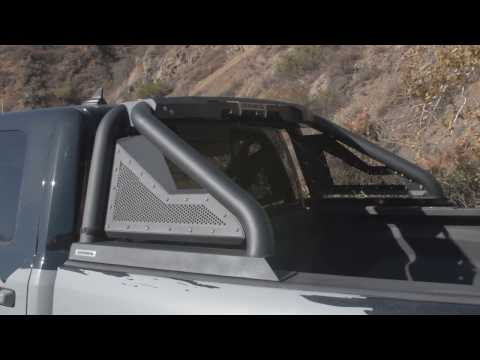 Go Rhino Sport Bar 2.0 with Power-Actuated Ret retractable Light Mount (911000T & 960001T)